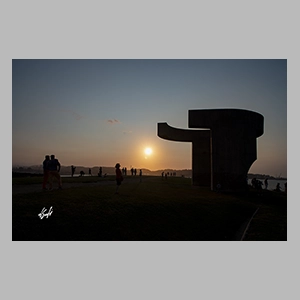 Monumento a Chillida - Gijón, 2018  © JGM