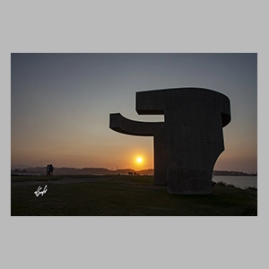 Monumento a Chillida - Gijón, 2018  © JGM