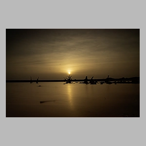 Atardecer en el pantano, Granada 2021 © JGM