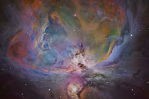 'La nebulosa de Orión'. BERNARD MILLER 