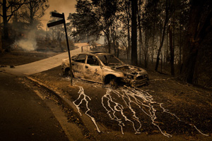 'La crisis de Bushfire de Australia' Matthew Abbott 